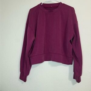 lululemon athletica magenta purple ribbed softstreme